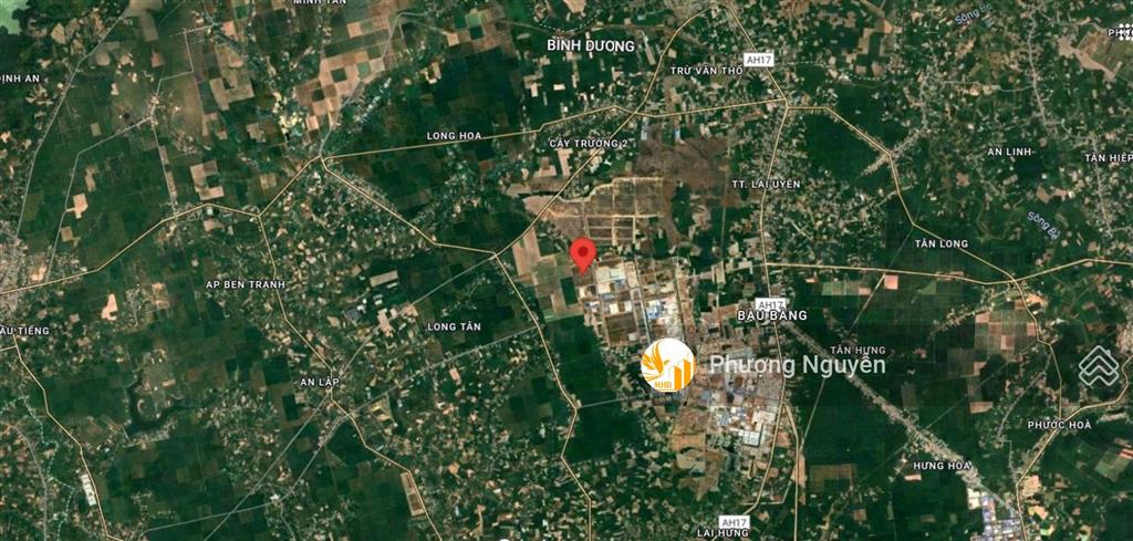 60ha đất kcn bàu bàng mở rộng 4 mặt tiền, vị trí trung tâm, pháp lý sạch giá t6 chỉ 3,12tr/m2