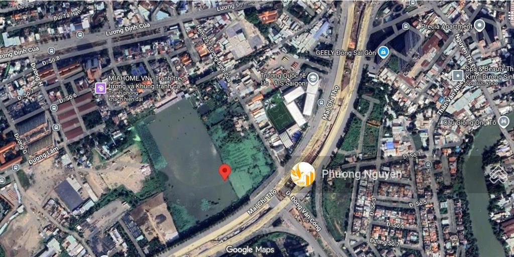 7,3ha siêu đất vàng đại lộ mai chí thọ tp. thủ đức chỉ 55tr/m2 (đối diện metro), sắp ra 1/500
