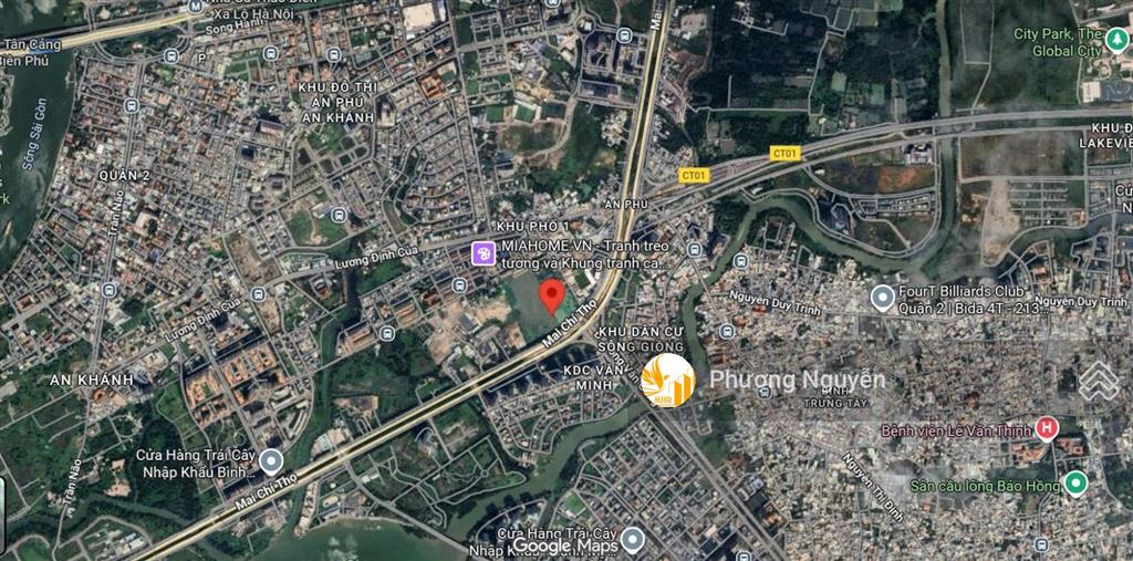 7,3ha siêu đất vàng đại lộ mai chí thọ tp. thủ đức chỉ 55tr/m2 (đối diện metro), sắp ra 1/500