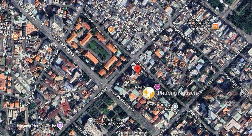 Đất vàng q3 (giáp q1)  161 pasteur, 3323m², hsdđ 9, 22 tầng  giá 3000 tỷ trong t7/2026