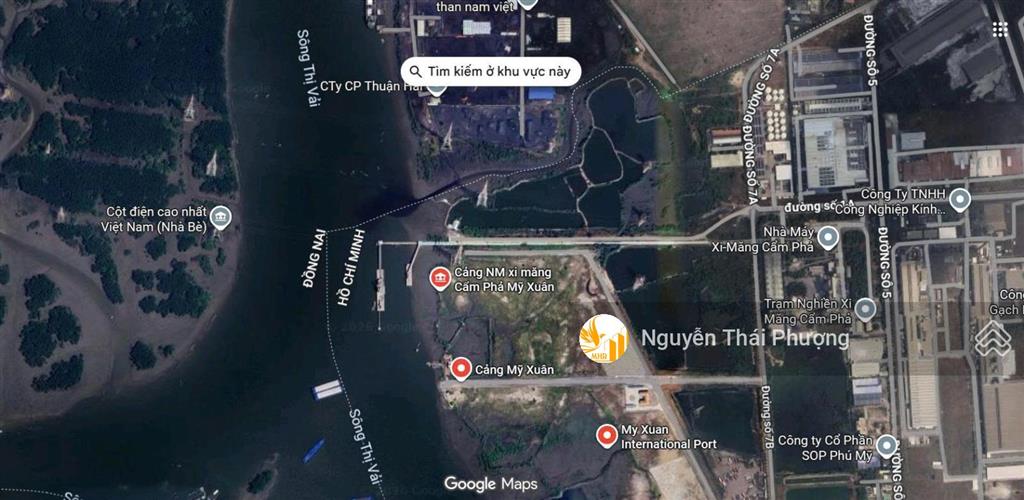 Bán cảng biển mỹ xuân 50.3ha, 780m cầu tàu, pháp lý 100% 1650 tỷ 49 năm (phú mỹ vũng tàu)