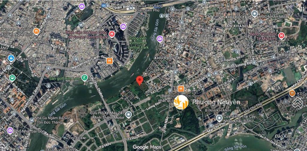 Bán 1,8 ha mặt sông thủ thiêm  2000 tỷ  siêu đất vàng tp thủ đức (liền kề khu biệt thự lan anh)