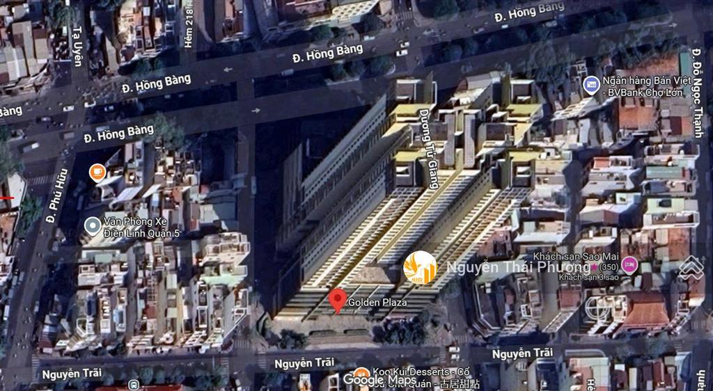 Chuyển nhượng golden plaza q. 5, 4 mặt tiền, 35 tầng "biểu tượng kinh tế" chợ lớn chỉ 5800 tỷ