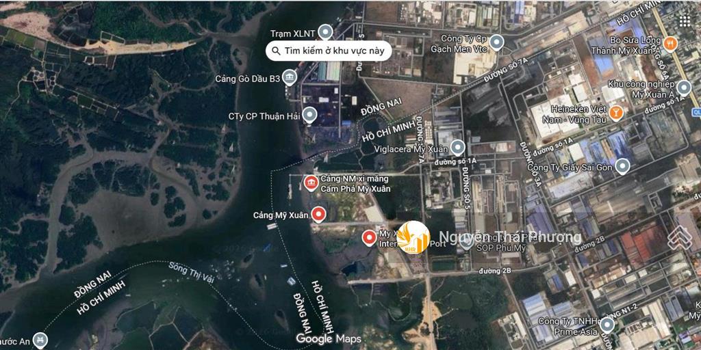 Bán cảng biển mỹ xuân 50.3ha, 780m cầu tàu, pháp lý 100% 1650 tỷ 49 năm (phú mỹ vũng tàu)
