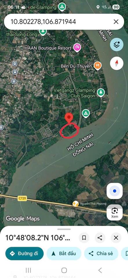 Bán 4,8ha đất long phước tp. thủ đức với 400m mặt tiền sông, chỉ 42tr/m2 giá t10/2026