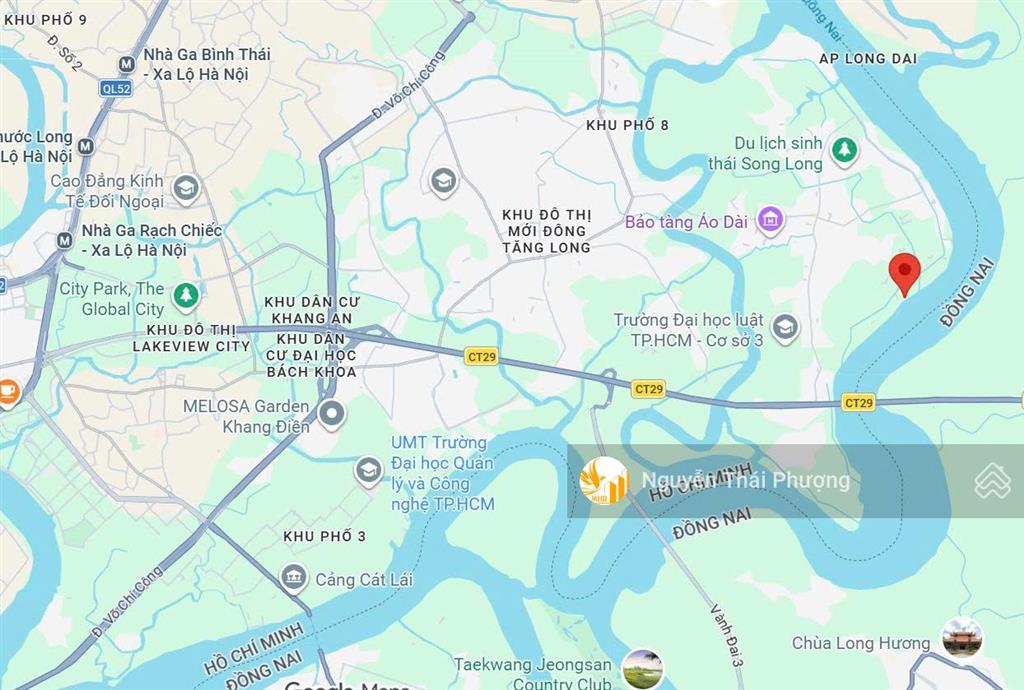 Bán 4,8ha đất long phước tp. thủ đức với 400m mặt tiền sông, chỉ 42tr/m2 giá t10/2026
