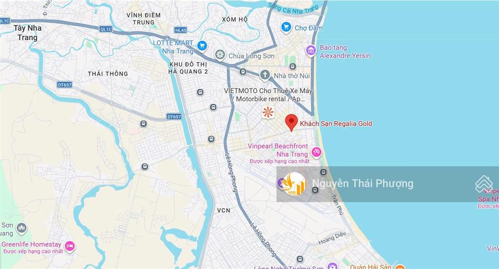 Khách sạn 5 sao trung tâm tp nha trang đg ng thị minh khai 40 tầng, 850p, 49.193m2 chỉ 2200 tỷ