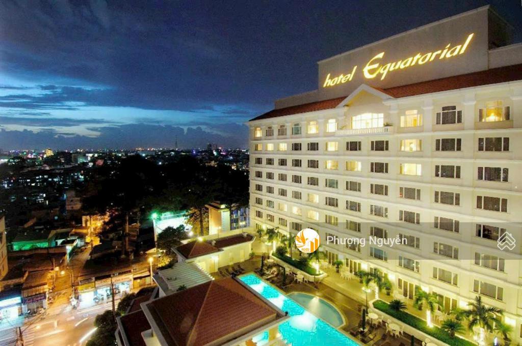 Deal vip 4000 tỷ! khách sạn 5 sao equatorial q5, 3 mặt tiền 120m, 5.500m2, 11 tầng, 333 phòng