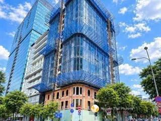 Dự án khách sạn góc 2mt hai bà trưng q1 17 tầng, 118 phòng, 9623m2 sàn, giá 3000 tỷ, t11/2026