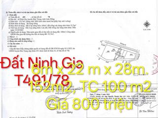 Bán đất thổ cư giá rẻ 800 triệu tại xã ninh gia, tỉnh lâm đồng, diện tích 152 m2.