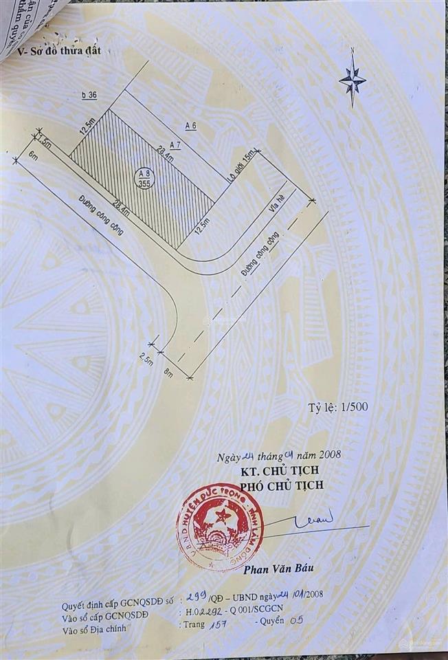 Siêu phẩm 2 mặt tiền, full thổ cư chỉ 6,6 tỷ, đường thống nhất, đức trọng, lâm đồng.