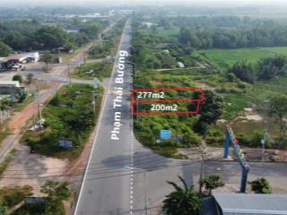200m2 mặt tiền phạm thái bường ngay đường vào tdc p. khánh giá chỉ 10tr/m2