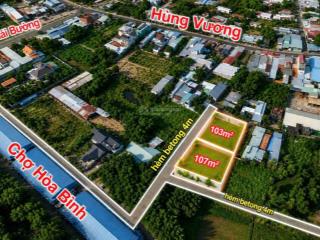 Cơ hội sở hữu lô đất ngay trung tâm chợ hoà binh xã vĩnh thamh cũ  0865 992 ***