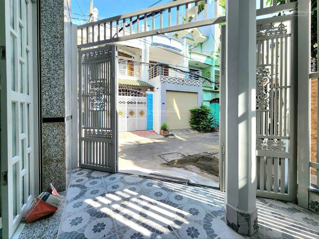 Bán nhà góc 2 mặt tiền cư xá phú lâm a  hậu giang, p12, q6 (4.2x18.3m)  trệt 3 lầu, sân thượng