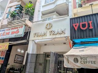 6 phòng toilet riêng  cho thuê nhà mặt tiền rạch bùng binh, q3, trệt 3 lầu