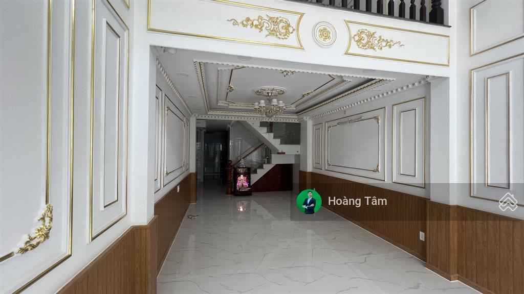 Bán nhà mặt tiền đường chợ lớn, quận 6, dt4x20m, 5 tầng, nhà mới hiện đại đầy đủ nội thất.