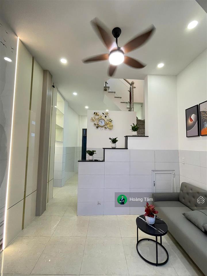 Bán nhà 2 mặt tiền hẻm xe hơi hồng bàng, p12, quận 6. dt4x9m, trệt 2 lầu st, giá 5.3 tỷ