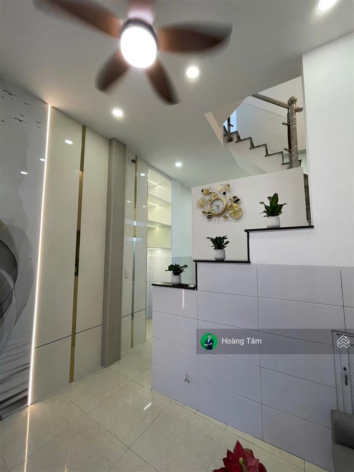 Bán nhà 2 mặt tiền hẻm xe hơi hồng bàng, p12, quận 6. dt4x9m, trệt 2 lầu st, giá 5.3 tỷ