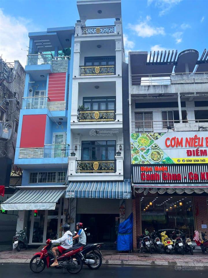Bán nhà đẹp mặt tiền đường bình thới, kinh doanh sầm uất, quận 11 (4x15m) 5 tầng