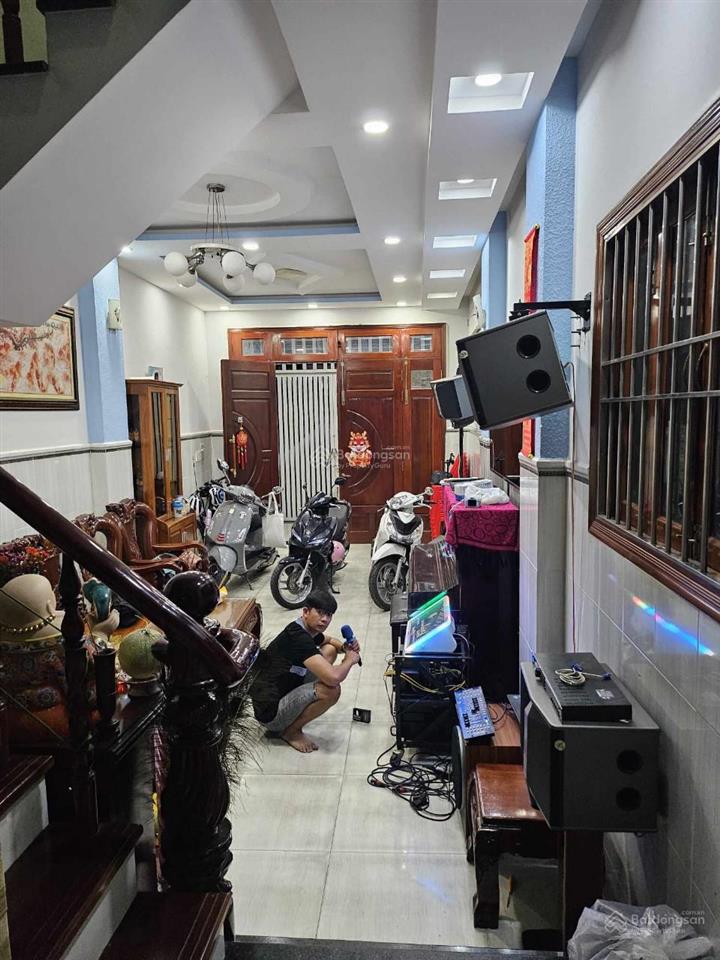 Bán nhà hxh đường hậu giang, quận 6, dt 78m2, trệt 3 lầu, giá 7.3 tỷ còn tl