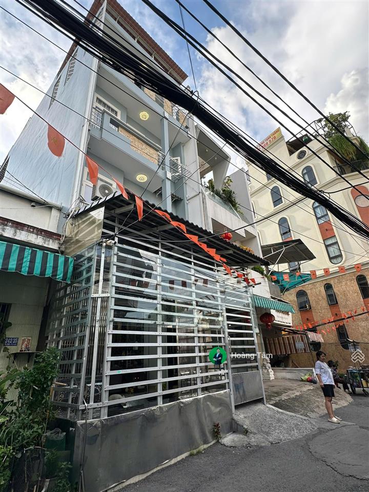 Bán nhà 4 tầng hxh đường bà hom, phú lâm, quận 6. dt 5x19m, giá 11.5 tỷ,  0792 081 ***