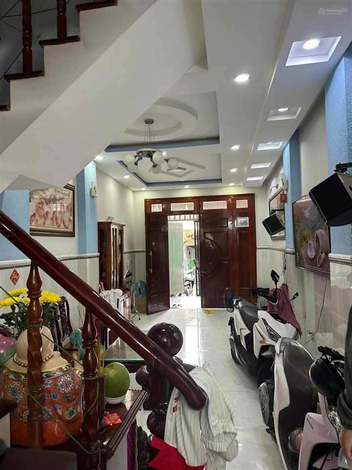Bán gấp nhà 4 tầng hẻm ô tô hậu giang, khu him lam chợ lớn, quận 6, dt 4x19m. giá 6.8 tỷ