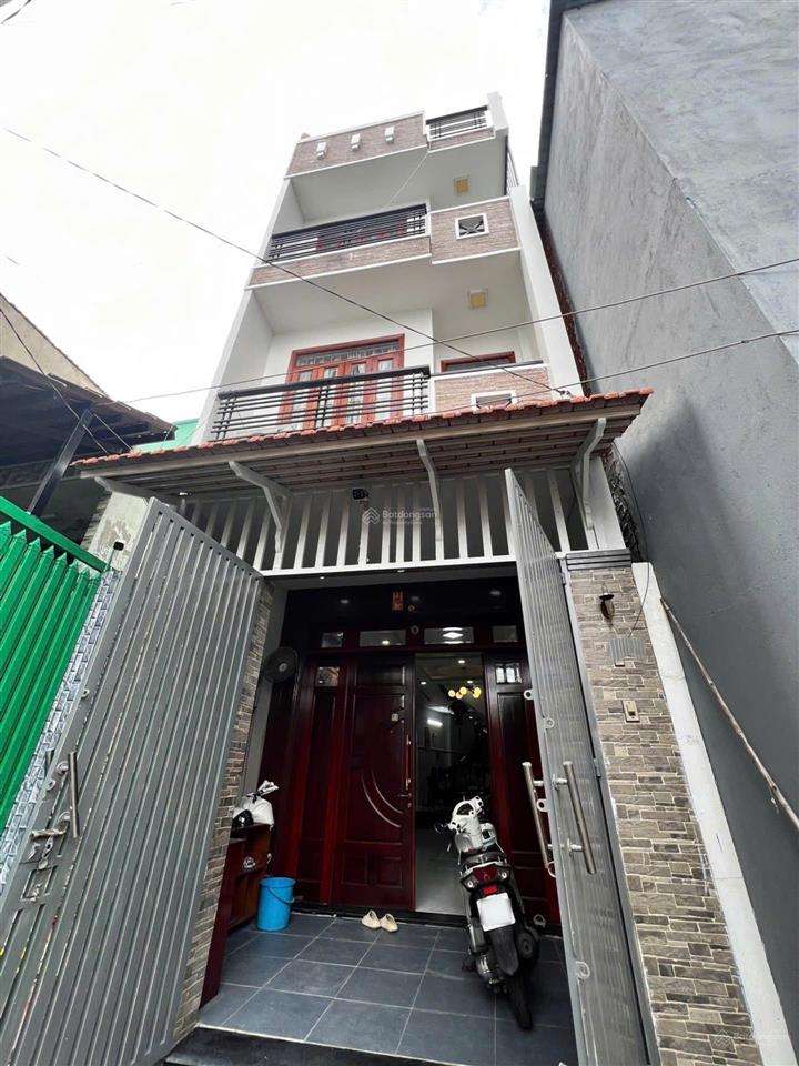 Bán gấp nhà 4 tầng hẻm ô tô hậu giang, khu him lam chợ lớn, quận 6, dt 4x19m. giá 6.8 tỷ