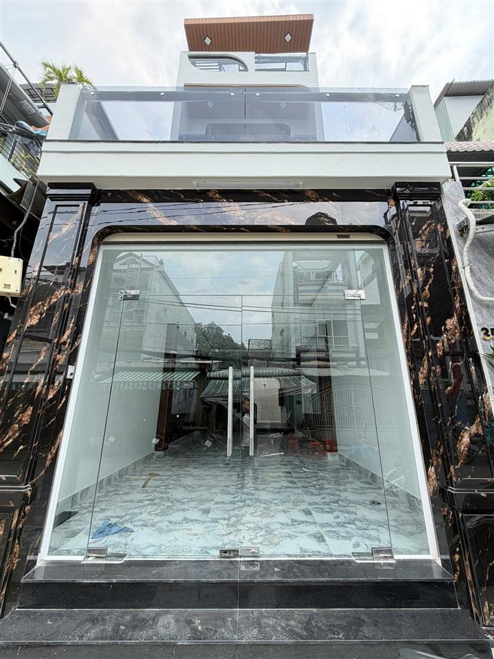 Bán nhà nở hậu mặt tiền lê công phép, ngay bến xe miền tây, dt 4.5x18m, nhà mới 5 tầng