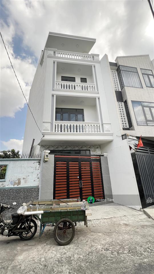 Bán nhà 4 tầng mặt tiền đường nhựa 8m phú định, bình phú, dt 4.6x12m. giá 7 tỷ