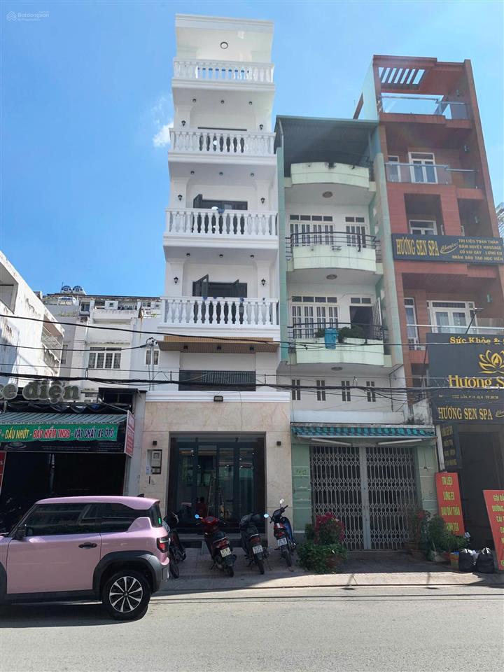 Cho thuê nhà mặt tiền chợ lớn, quận 6  có thang máy (dt 4x21m) trệt 5 lầu st giá 40 triệu