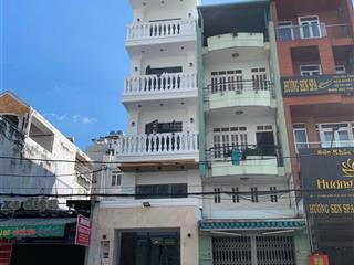 Cho thuê nhà mặt tiền chợ lớn, quận 6  có thang máy (dt 4x21m) trệt 5 lầu st giá 40 triệu