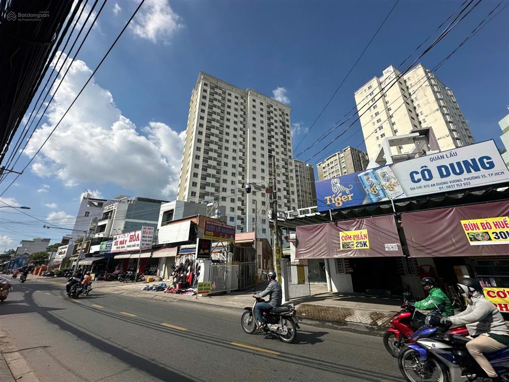 Bán gấp 1.162 m2 đất thổ cư trung tâm quận 6 gần chợ bà hom. giá chỉ từ 80 triệu/m2