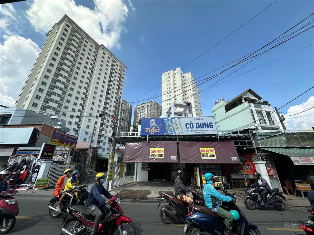 Bán gấp 1.162 m2 đất thổ cư trung tâm quận 6 gần chợ bà hom. giá chỉ từ 80 triệu/m2