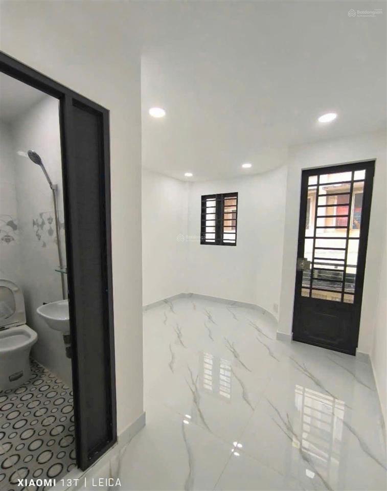 Nhà đẹp 2 mặt tiền hẻm khu ẩm thực cư xá phú lâm b, quận 6  4 tầng  giá 6,7 tỷ