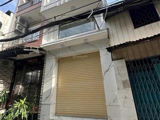 Nhà đẹp 2 mặt tiền hẻm khu ẩm thực cư xá phú lâm b, quận 6  4 tầng  giá 6,7 tỷ