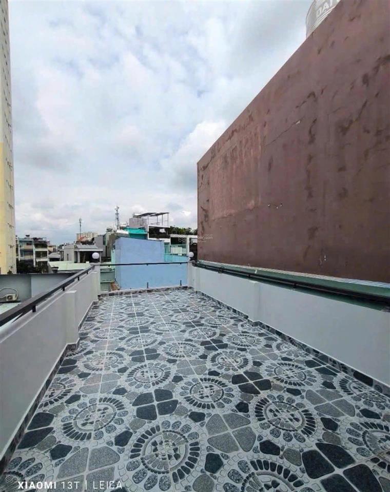 Nhà đẹp 2 mặt tiền hẻm khu ẩm thực cư xá phú lâm b, quận 6  4 tầng  giá 6,7 tỷ