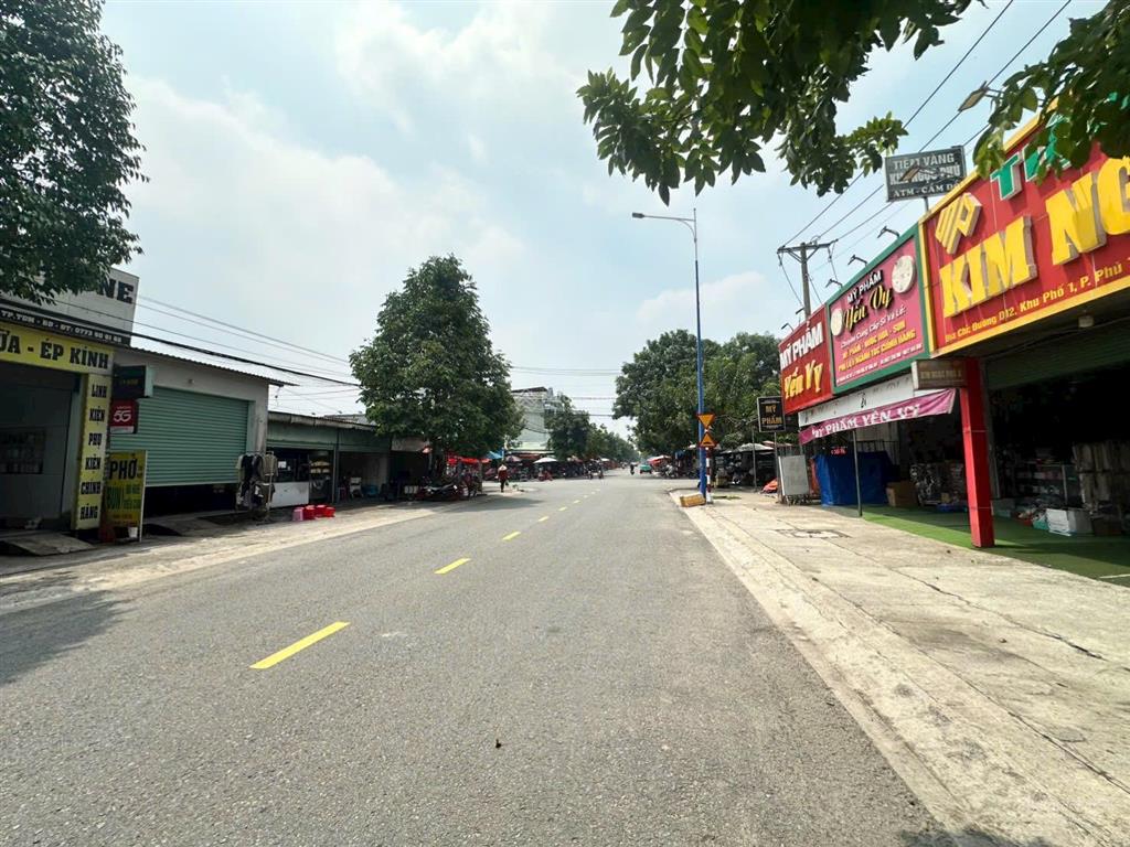 7,5x20 đường d12 khu tdc phú mỹ, phú tân 1, thành phố mới, phường bình dương, tphcm