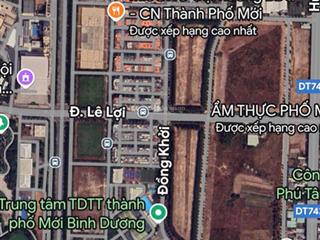 Db12, trung tâm thành phố mới phường bình dương, tphcm mới