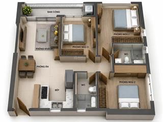 Cần bán căn 3pn victoria village, dt 89m2 rẻ nhất 8,1 tỷ thanh toán nhận nhà