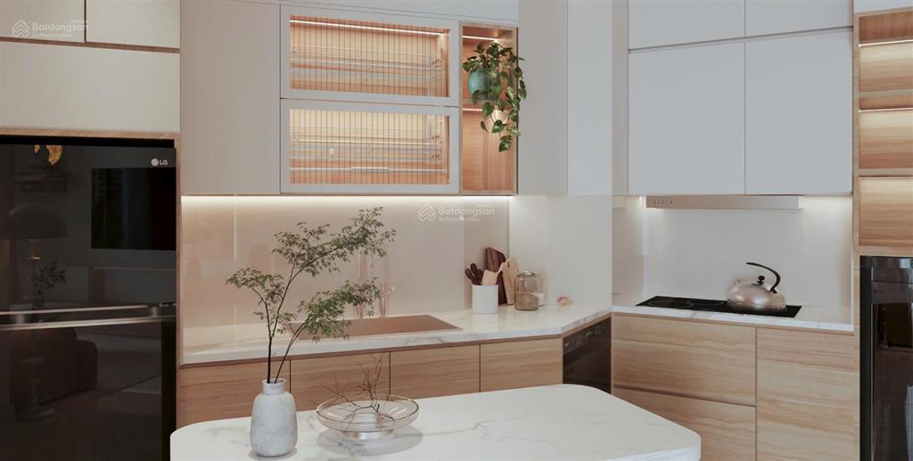 Bán gấp 2pn 2wc sẵn sổ hồng | 77m2  garden gate giá 7,270 tỷ, nội thất đẹp mới 95%