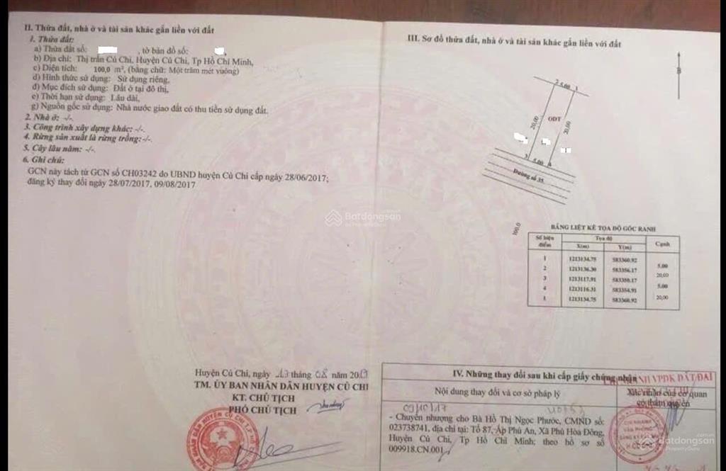 Ngộp nhà mặt tiền kinh doanh đường số 35, thị trấn củ chi, 100m2 shr 1,8 tỷ thương lượng mạnh