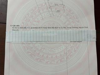 Duy nhất lô đất dv an khánh  khu 12.5ha có 1 lô 125m2