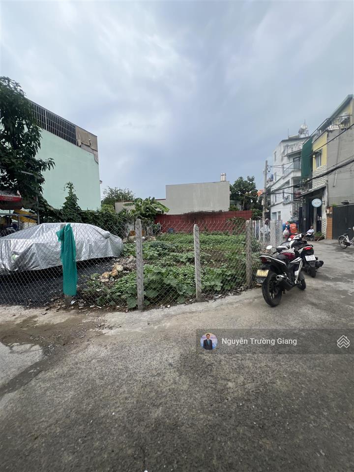 Đất trống 2 mặt tiền hẻm oto hiệp bình chánh, ngang 7m (cn 94m2) giá 7,7 tỷ