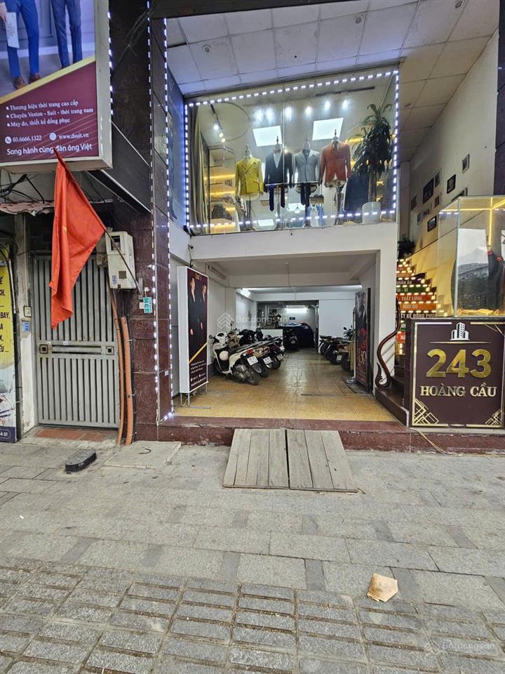 Cho thuê tầng lửng số 243 hoàng cầu, đống đa. dt 45m2 mt 5.5m, làm showroom giá 16tr/th