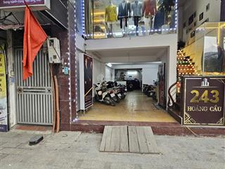 Cho thuê tầng 1 số 243 hoàng cầu, đống đa. dt 45m2 mt 5.5m, làm showroom giá 16tr/th