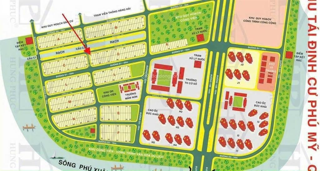 Bán đất d6 tân mỹ,( phú mỹ, q7,cũ) tp. hcm giá tốt, 10.6tỷ, 90m25x18