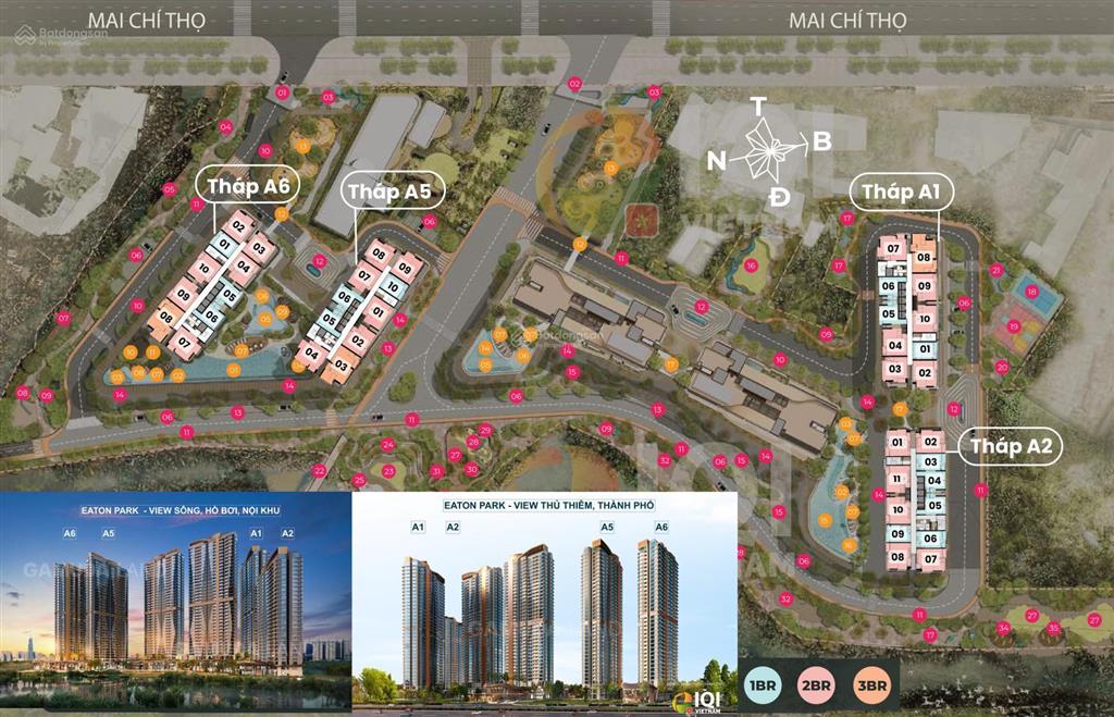 Thanh toán 5% sở hữu ngay căn hộ eaton park q2, đa dạng ck 8%.  0969 075 ***