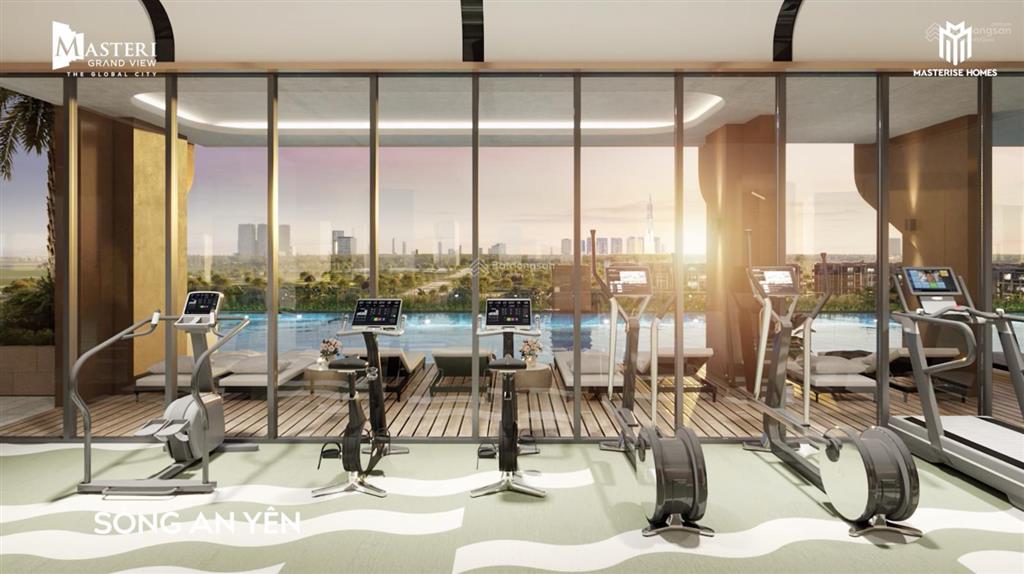 Quang vinh độc quyền căn hộ 4pn tặng kèm sân vườn 56m2 lớn nhất dự án masteri grand view