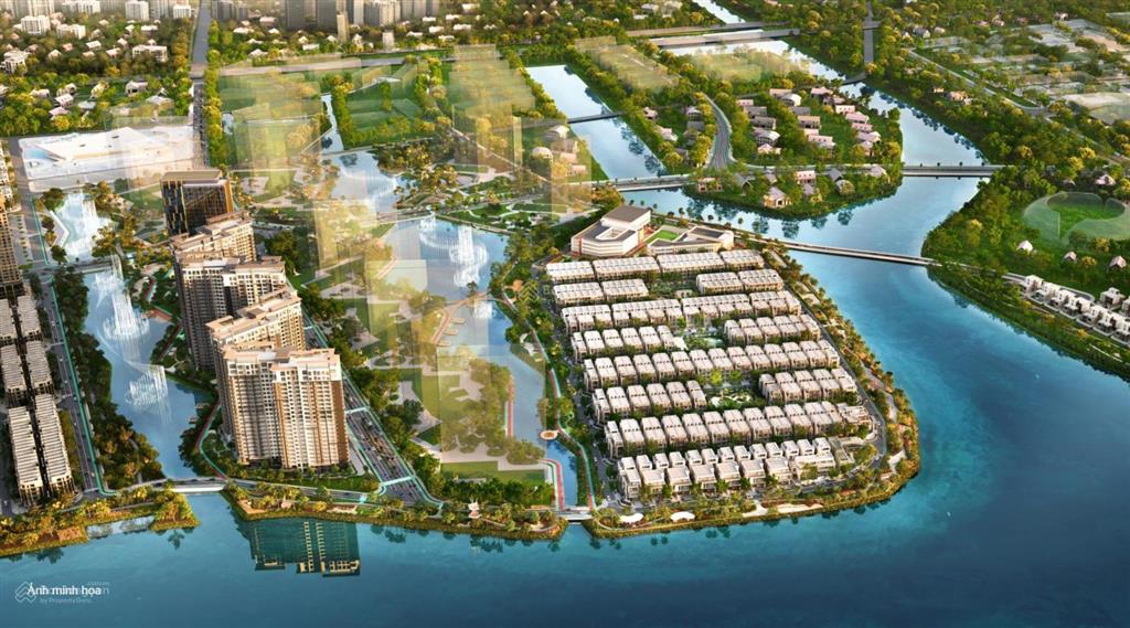 Suất ngoại giao biệt thự song lập vị trí trung tâm biệt thự đảo sola, the global city quận 2, 57tỷ