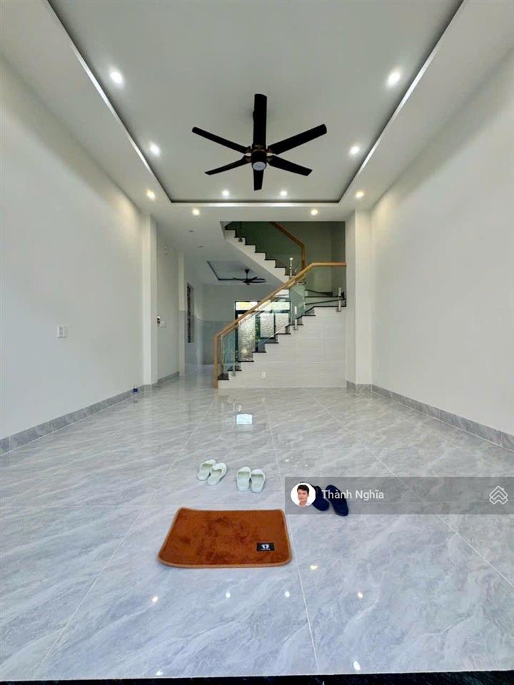 Hiếm lắm! nhà mới 4 tầng, 4.5x16.3m 73m², 4pn, 5wc, hẻm 4m gần bv lê văn thịnh, chỉ 8.4 tỷ